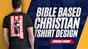 create typography christian t shirt design