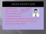 do data entry job any purpose