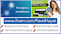create a responsive wordpress website for you