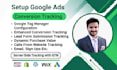 setup fix google ads conversion tracking analytics 4 events with tag manager