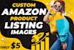 do amazon product photo editing, infographic, lifestyle or amazon listing images