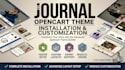 install and customize opencart journal 3 theme