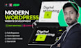 build figma to wordpress website development with gsap animations and elementor