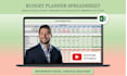 send a personal finance budget excel spreadsheet
