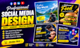 design eye catching social media posts for your brand