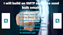 build an SMTP server to send bulk emails