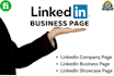 create a linkedin business page