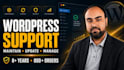 fix, edit, update and support your wordpress website