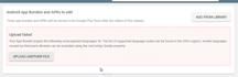 solve warning of unrecognized languages fb using resconfigs