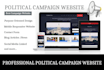 create political campaign website