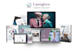 design product, course bundle mockup and screen display ads