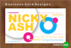 design a professional business card