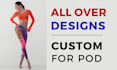 design custom leggings, yoga pants, and shorts