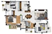 do draw 2d floorplan using autocad with quick delivery