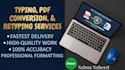 do fast copy typing, convert pdf to word, and retype scanned documents