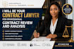 be your contract lawyer