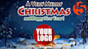 make cute christmas greeting video with your logo