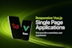 build responsive vue js single page applications