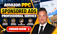setup, optimize and manage amazon campaign ads on your store