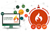 develop codeigniter admin dashboard and customize php script