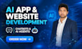 do ai mobile app development, ai automation, ai website, chatbot, ai agent