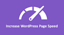 increase wordpress page speed and optimization