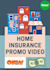 create a home insurance commercial promo video