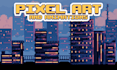 create custom pixel art illustration and animate it
