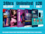 design flyer, postcard, poster, invitation, door hanger