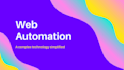 develop puppeteer based web automation application