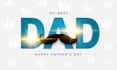 design fathers day social media posts banners and ads