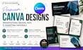 design canva presentations, ebooks, pdfs and canva templates