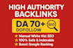 build high authority dofollow SEO backlink ink building