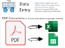 be your excel data entry, mining, and file conversion expert