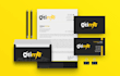 design an amazing stationery square business card with print ready