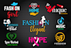do modern creative logo and t  shirt design for you