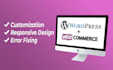 create ecommerce website with woocommerce