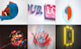 create 3d logo animation intro video