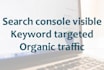 optimize your web pages for organic website traffic