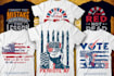 create political design t shirts