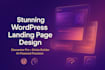 build ai powered wordpress landing page with elementor or bricks builder
