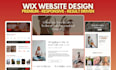 design wix website, build wix website design