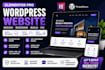 create responsive wordpress website with elementor pro