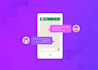 create a chat application using html css javascript reactjs