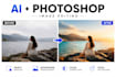 do ai image editing, enhancement and photoshop editing