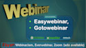 setup webinar in easywebinar, gotowebinar, zoom