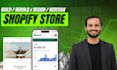 do shopify website development, shopify store design for shopify cro