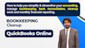 do bookkeeping and accounting work in quickbooks online with cleanup