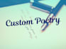 write a custom poem