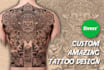 create awesome custom tattoo design